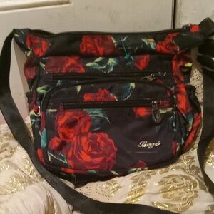 Elegant Floral Crossbody Bag